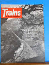 Trains Magazine 1964 October Travel West a sampling of streamliners