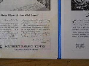Ads Southern Railway System Lot #21 Advertisements from various magazines (10)