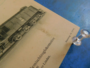 Postcard Schmalspurige 1 D-Zweizylinder-HeiBdampf-Guterzuglokomotiv Tanganjikaba