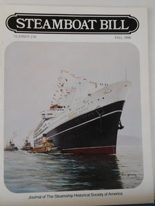 Steamboat Bill #219 Fall 1996 Journal of the Steamship Historical Society