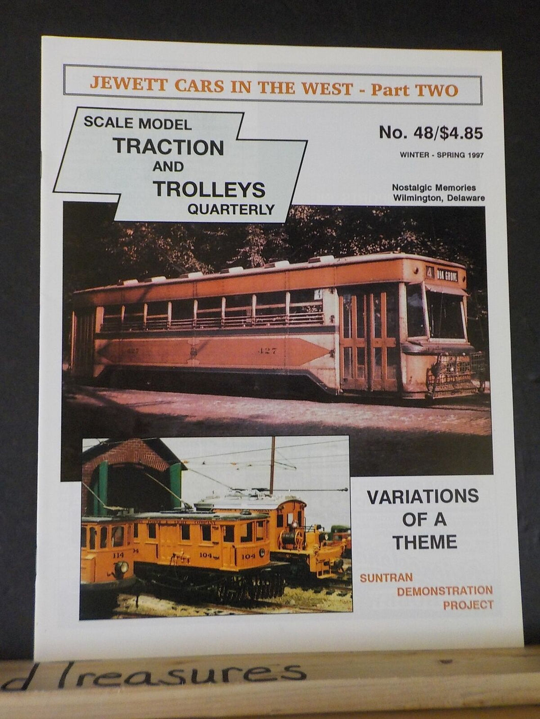 Scale Model Traction and Trolleys Quarterly #48 Winter Spring 1997