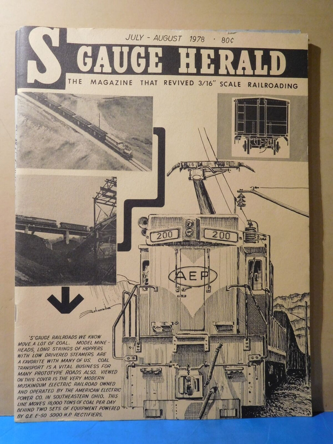 S Gauge Herald 1978 July August S Gauge Railroads