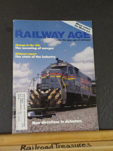 Railway Age 1984 July Meaning of merger Metro era Miami Detectors