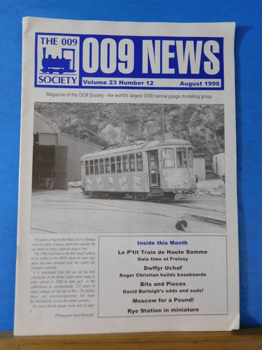 009 Society 1996 August Narrow Gauge Modeling Group LeP'tit Train de Haute Somme