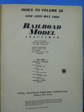 Railroad Model Craftsman Magazine Bound Volume 28 June 1959 - May 1960 RMC