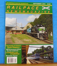 Rail Pace News Magazine 2018 September Canada's Gaspe Peninsula SEPTA ACS-64