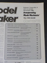 Model Maker 1980 November V1 #8 Model Railway baseboards realism