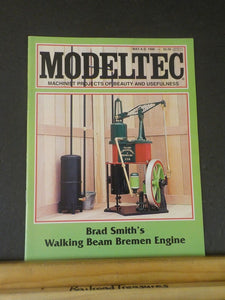 Modeltec 1996 May Magazine Walking Beam Bremen engine Shay double geared