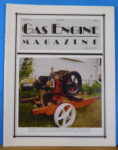 Gas Engine Magazine 2001 July Titan Tractor and Power Unit Hercules Engine News