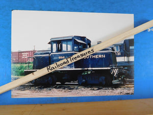 Photo Southern Railroad Locomotive #6841 8 X 11.5 Color NC&NE Ex La Southern
