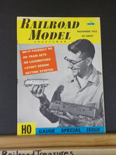 Railroad Model Craftsman Magazine 1955 November RMC Couplings For Industrial And
