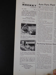 Rocket, The 1971 July-August Vol. Vol.31 No.4 Rocket Island Employee Magazine