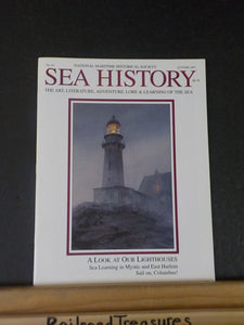 Sea History No 63 Autumn 1992 A Look at Our Lighthouses