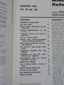 Modern Railways 1962 January Motive Power Transition On The Kyle Line
