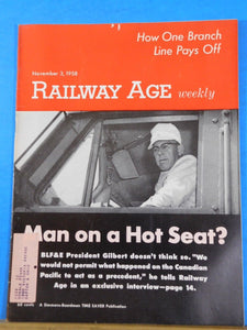 Railway Age Weekly 1958 Nov 3 How One Branch Line Pays Off CPR