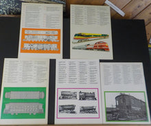 Train Shed Cyclopedia Lot #15 20 25 37 43  Diesel Heavy traction Electric (5)
