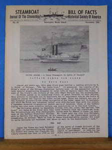 Steamboat Bill #48 December 1953 Journal of the Steamship Historical Society