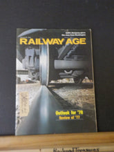 Railway Age 1978 January 30 Outlook for 78, review of 77