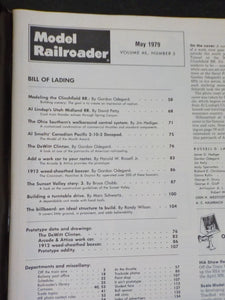 Model Railroader Magazine 1979 May De Witt Clington Modeling the Clinchfield RR
