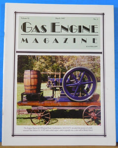 Gas Engine Magazine 1997 March Cushman Restoration Pioneers of Steel