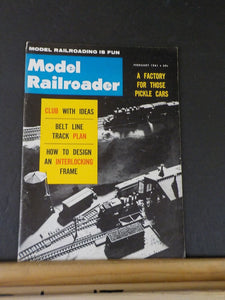 Model Railroader Magazine 1961 February Factory for thoise pickle cars Belt Line