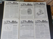 NMRA Bulletin 1965 Complete Year 12 Issues   January thru December