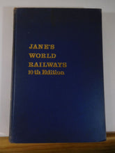Jane's World Railways 1967 Hard Cover 10th edition