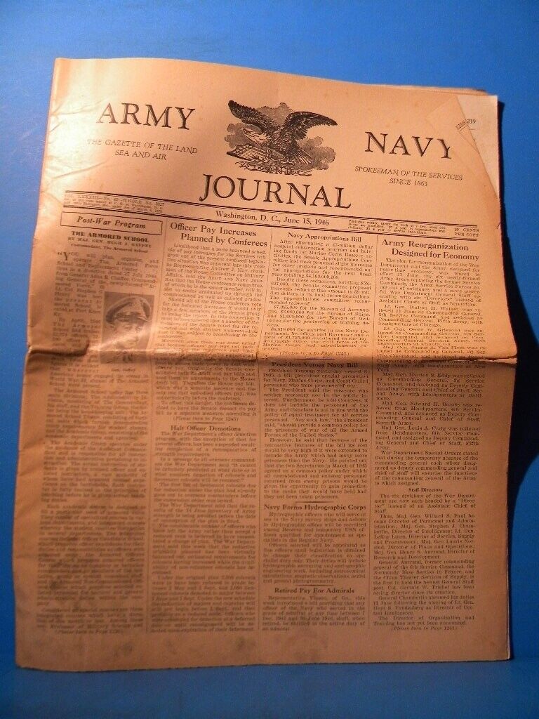 Army & Navy Journal 1946 June 15 1946 Vol 83 No 42