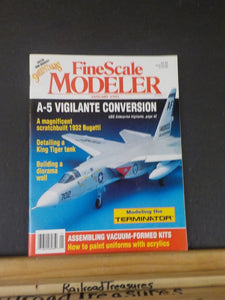 FineScale Modeler 1993 January Assembling vacuum-formed parts U.S. Air Force EC-
