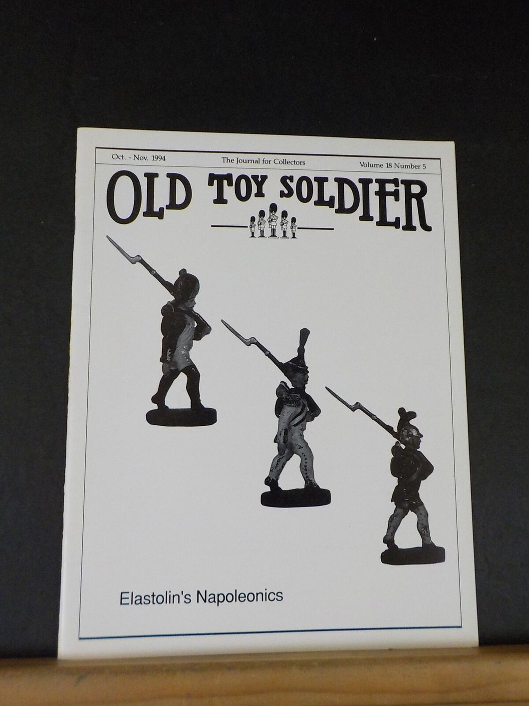 Old Toy Soldier Newsletter Vol 18 #5 1994 Oct-Nov Elastolin's Napoleonics