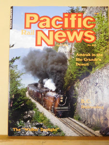 Pacific Rail News #257 1985 April BC railroading Amtrak Rio Grande Desert Walk