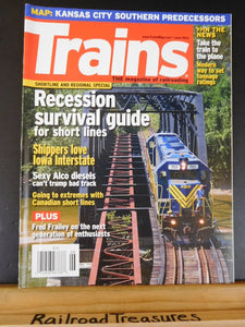 Trains Magazine 2011 June KCS Predecessors Iowa Interstate Alco diesels Canadian