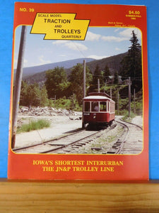 Scale Model Traction and Trolleys Quarterly #39 Summer Fall 1992