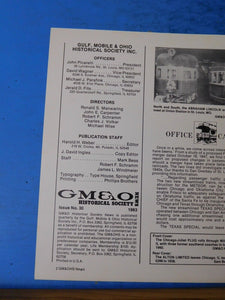 GM&O Historical Society News Magazine #30 1983