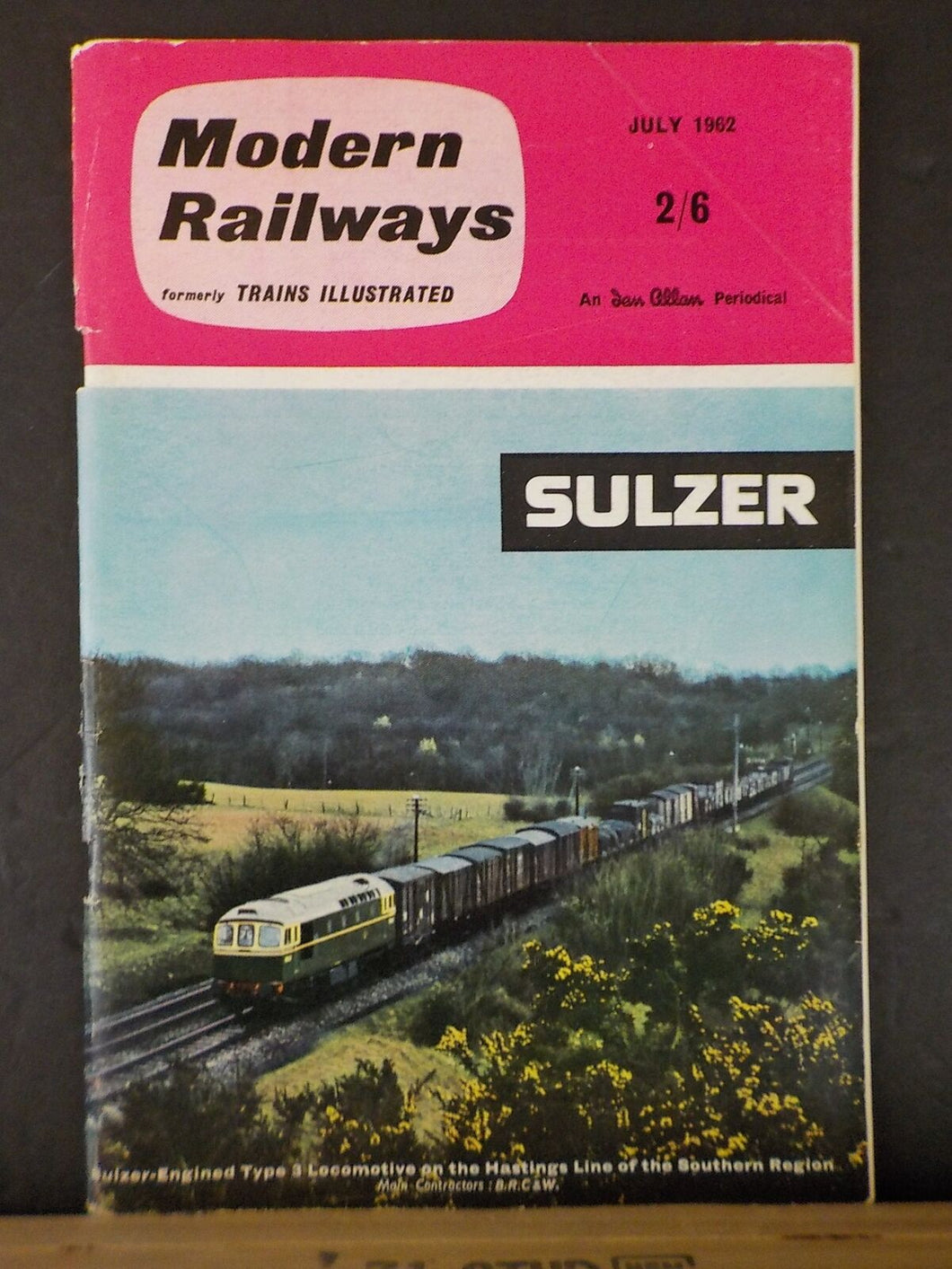 Modern Railways 1962 July Griddle Cars To Portsmouth A.E.I.-Birmingham-Sulzer 2,