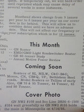 Extra 2200 South #27 1971 January February GN Roster EMD/GMDL Light Roadswitcher