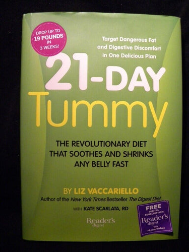 21 day Tummy by Liz Vaccariello Revolutionary diet targets belly
