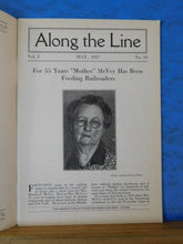 Along the Line 1927 May  New York New Haven & Hartford Employee Magazine
