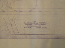 Plan Delaware Avenue Property Delaware Coach Company 1945 Jan 42x30