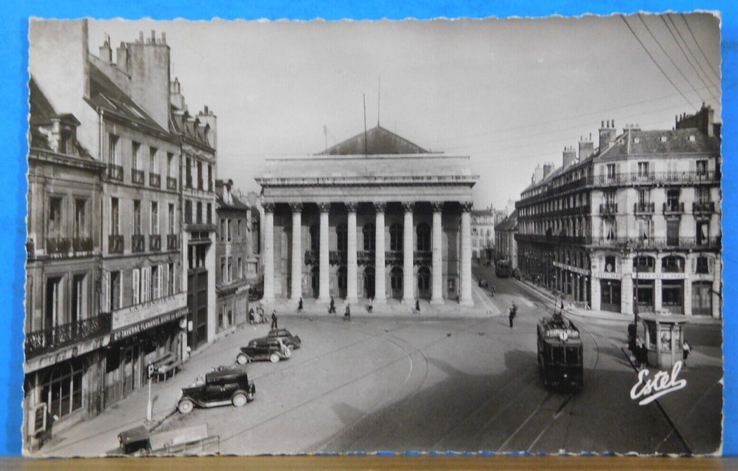 Postcard Dijon Le Theatre The Theater Postmarked 1960