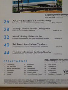 Passenger Train Journal #223 1996 July Waning Turbo Era