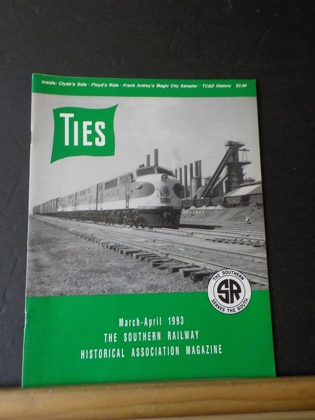 Ties Magazine Southern Railway Historical Assn 1993 March April