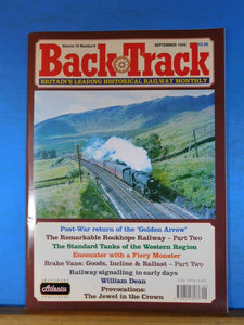 Back Track Magazine 1996 Sept Britain Railway History