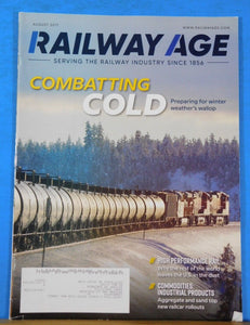 Railway Age 2017 August Combating Cold NEw cars for sand Aggregate