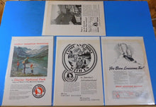 Ads Great Northern RR Lot #15 Advertisements from Various Magazines (10)