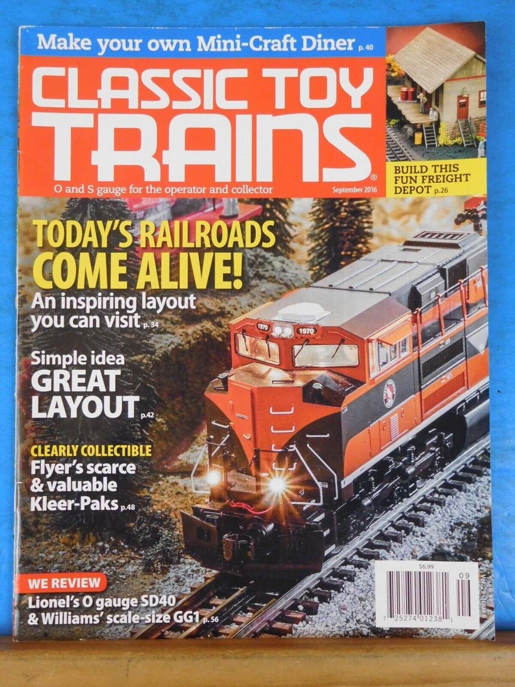 Classic Toy Trains 2016 September Today’s Railroads Come Alive