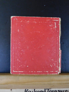 Album of Maine Central R.R. Scenery   Red Approx 6 x 5 inches