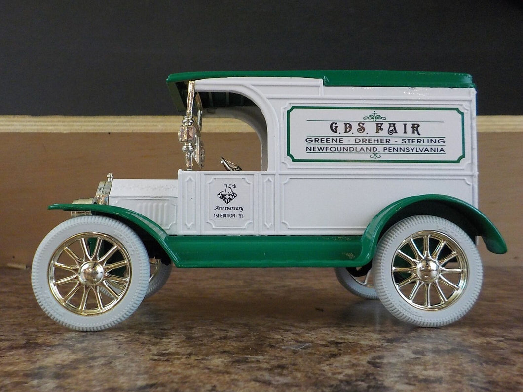 ERTL 1917 Model T Bank G.D.S. Fair Pennsylvania  1/25th scale
