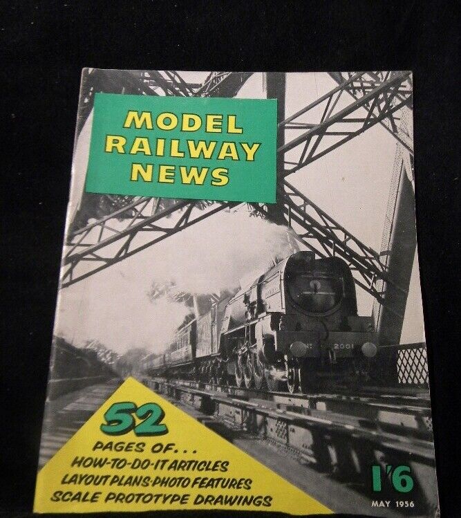 Model Railway News 1956 May Armitage Station buildings GNSR 6 wheeled full brake