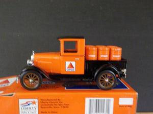 CITGO 1928 Chevrolet National AB Pickup with oil drum load 1/25th scale Diecast
